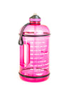 Gallon Water Bottle with Straw- BPA Free - 128 oz - Two Lids - H2OCoach