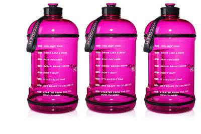 Gallon Water Bottle - BPA Free - 128 oz - Two Lids -H2OCoach