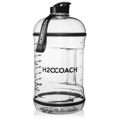 Gallon Water Bottle - BPA Free - 128 oz - Two Lids -H2OCoach