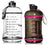 H2OCOACH One Gallon Water Bottle and Half Gallon Set - Transparent w. Black & Black/Pink -2 Quantity (Copy)